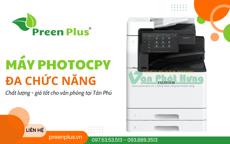 máy photocopy văn phòng Tân Phú