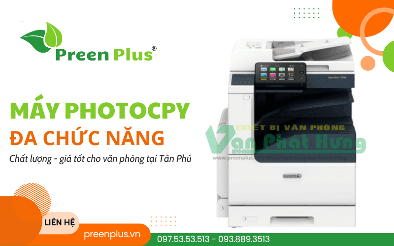máy photocopy văn phòng Tân Phú