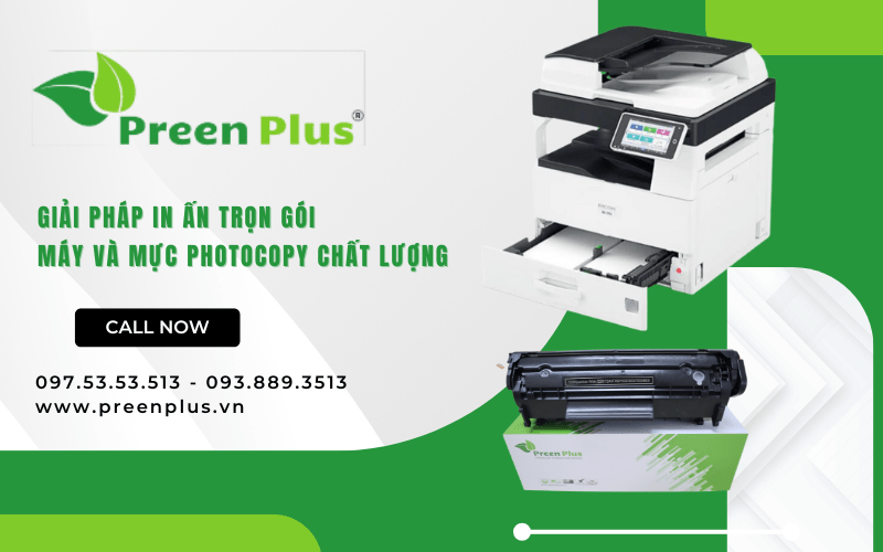 máy và mực photocoppy tại Tân Phú