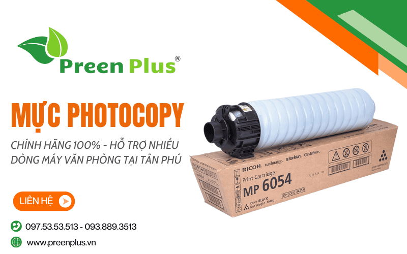 mực photocopy chính hãng Tân Phú