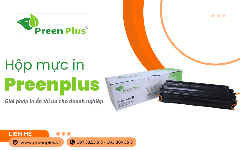 hộp mực in Preenplus