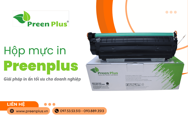 hộp mực in Preenplus