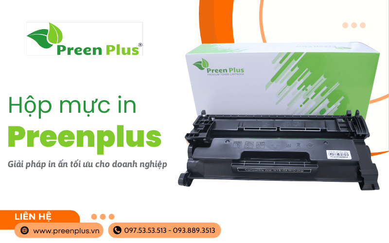 hộp mực in Preenplus