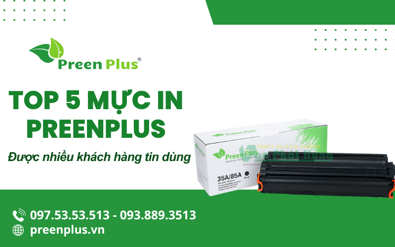 mực in preenplus